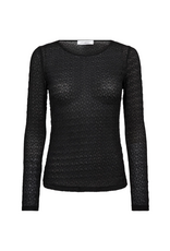 Co'Couture Svala O-Neck Blouse Black