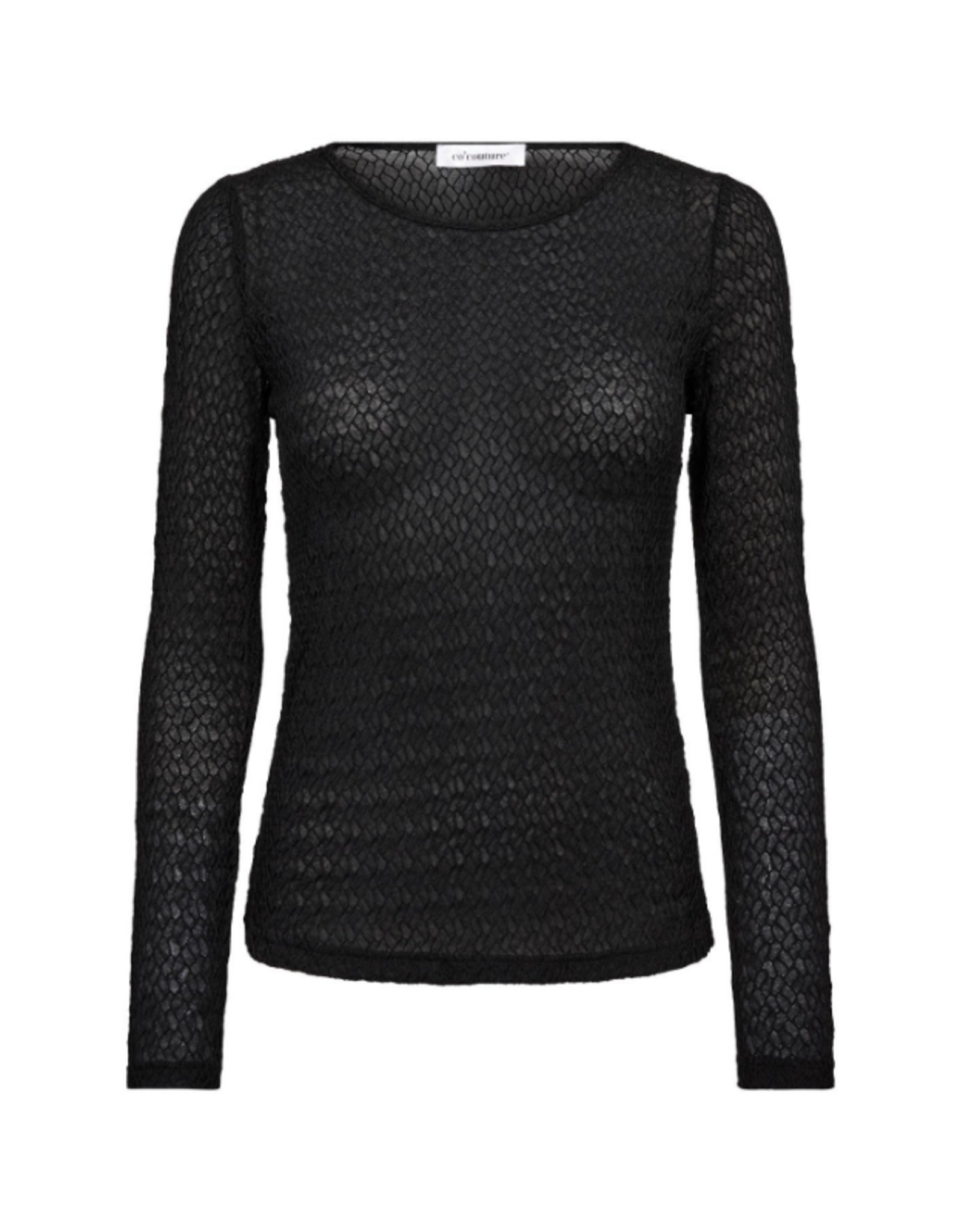 Co'Couture Svala O-Neck Blouse Black