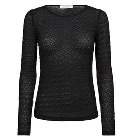 Co'Couture Svala O-Neck Blouse Black