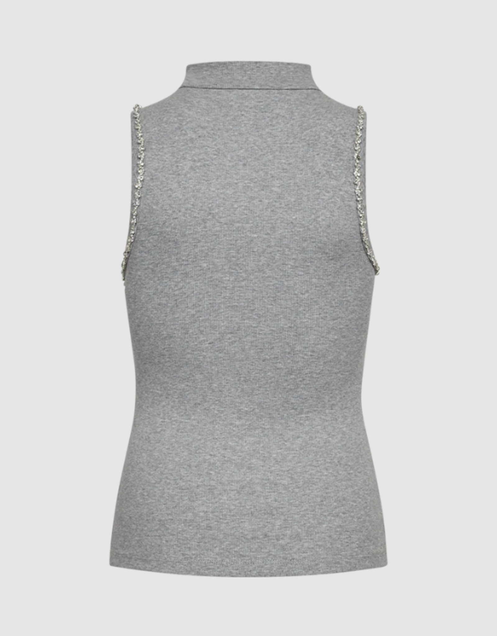 Cph Muse 211430 Siv Top Light Grey Melange