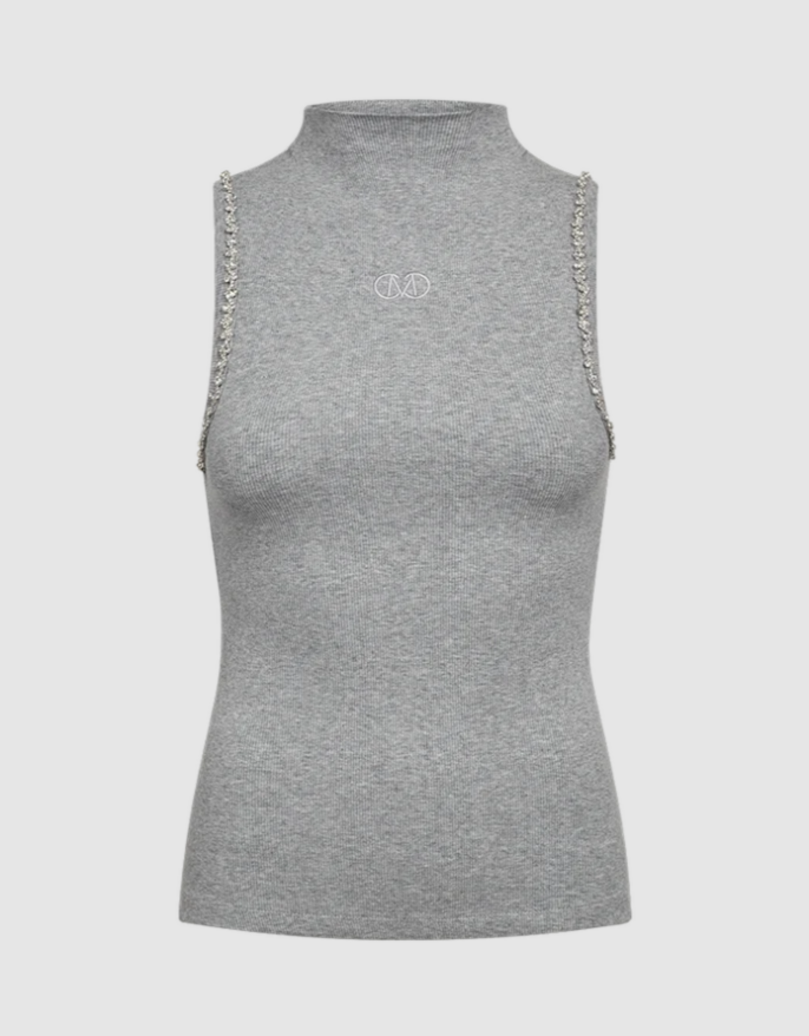 Cph Muse 211430 Siv Top Light Grey Melange