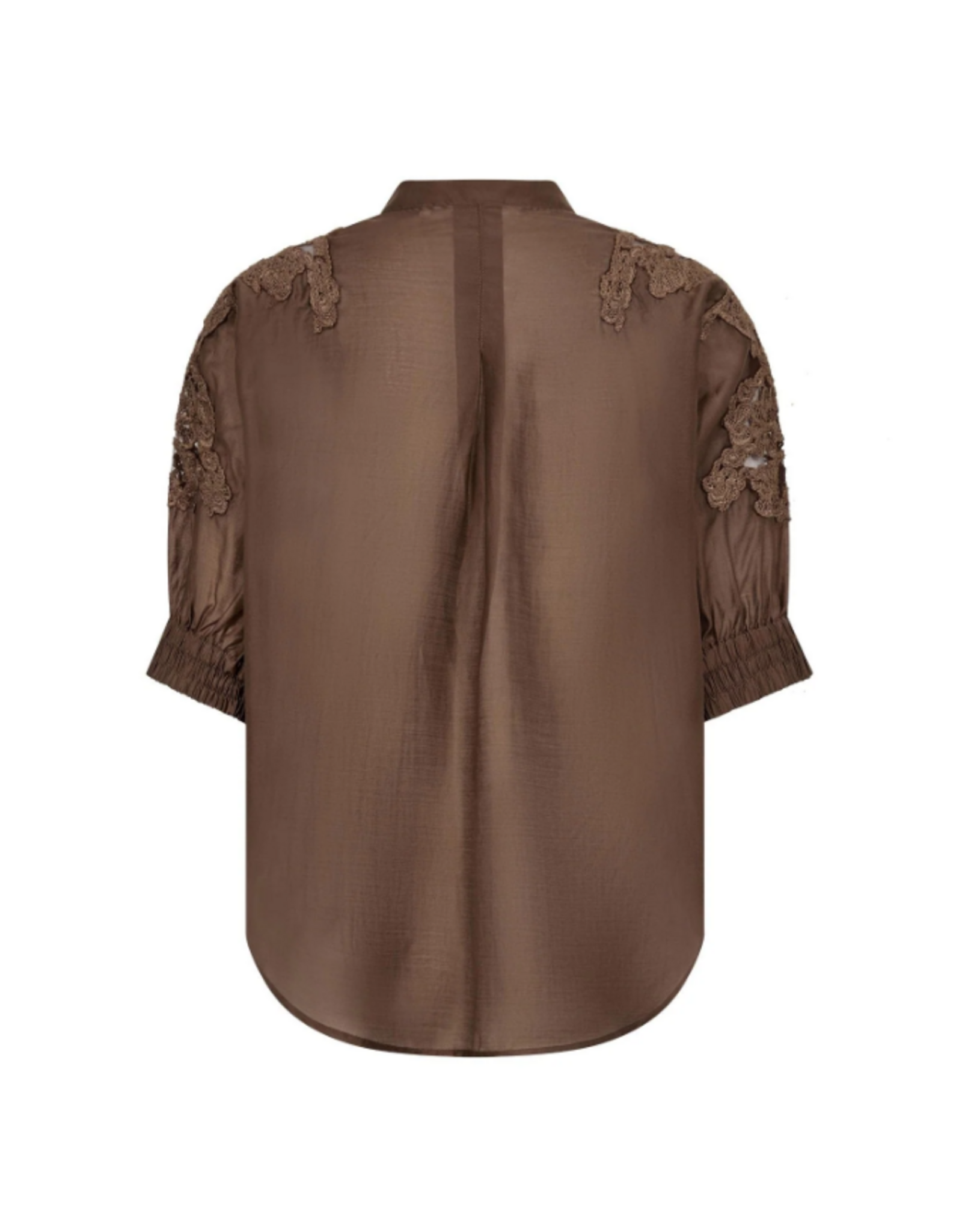 Co'Couture Kawa Embellished SS V-Shirt