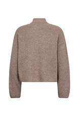 Co'Couture Row Utility Cardigan Mink