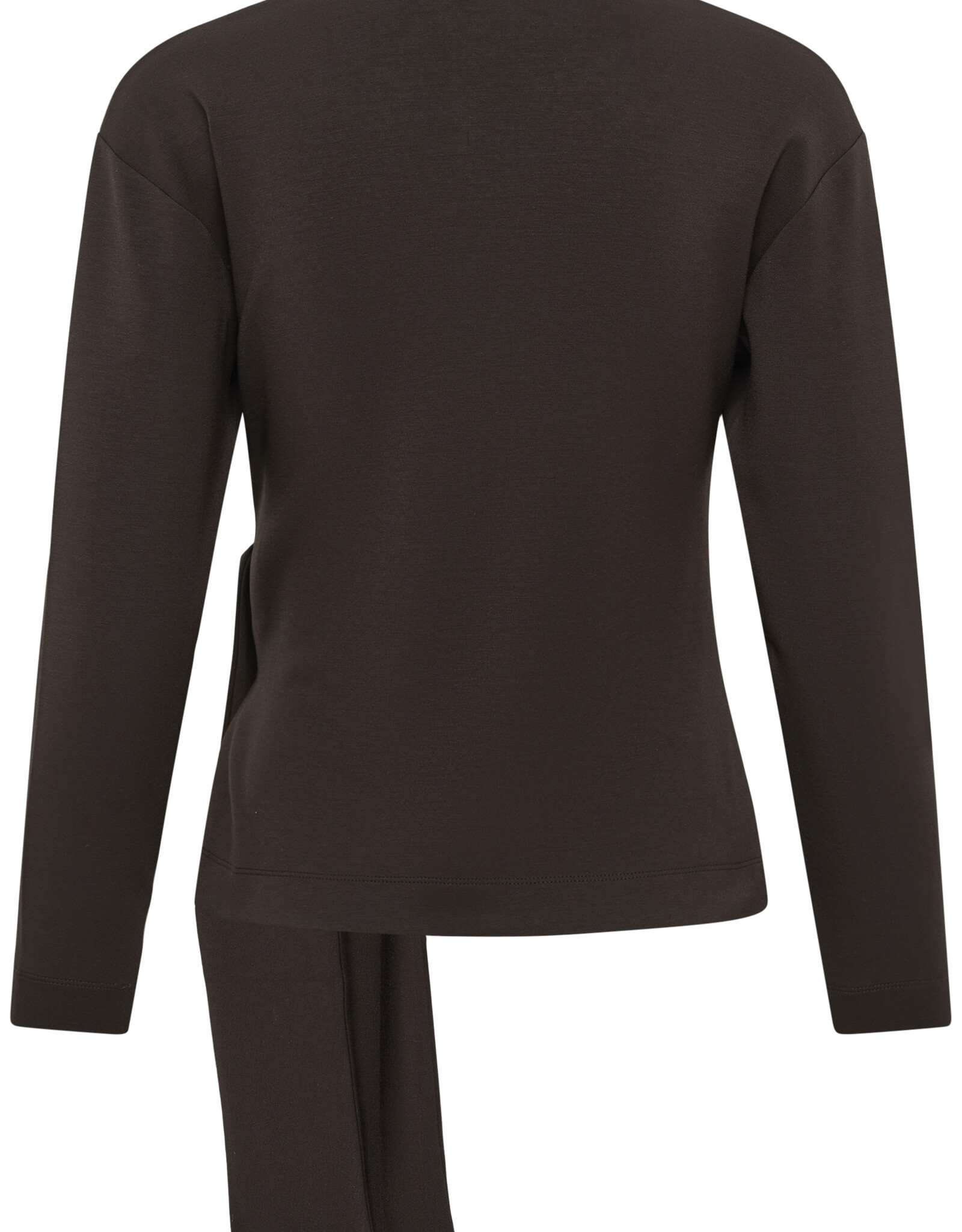 InWear Aggie Vincent Knot Blouse Chocolate Brown