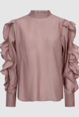 Cph Muse 211464 Molly Blouse Ruffels Woodrose