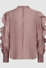 Cph Muse 211464 Molly Blouse Ruffels Woodrose