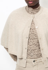 Dante 6 Irony Lace Turtle Neck Top Warm Greige