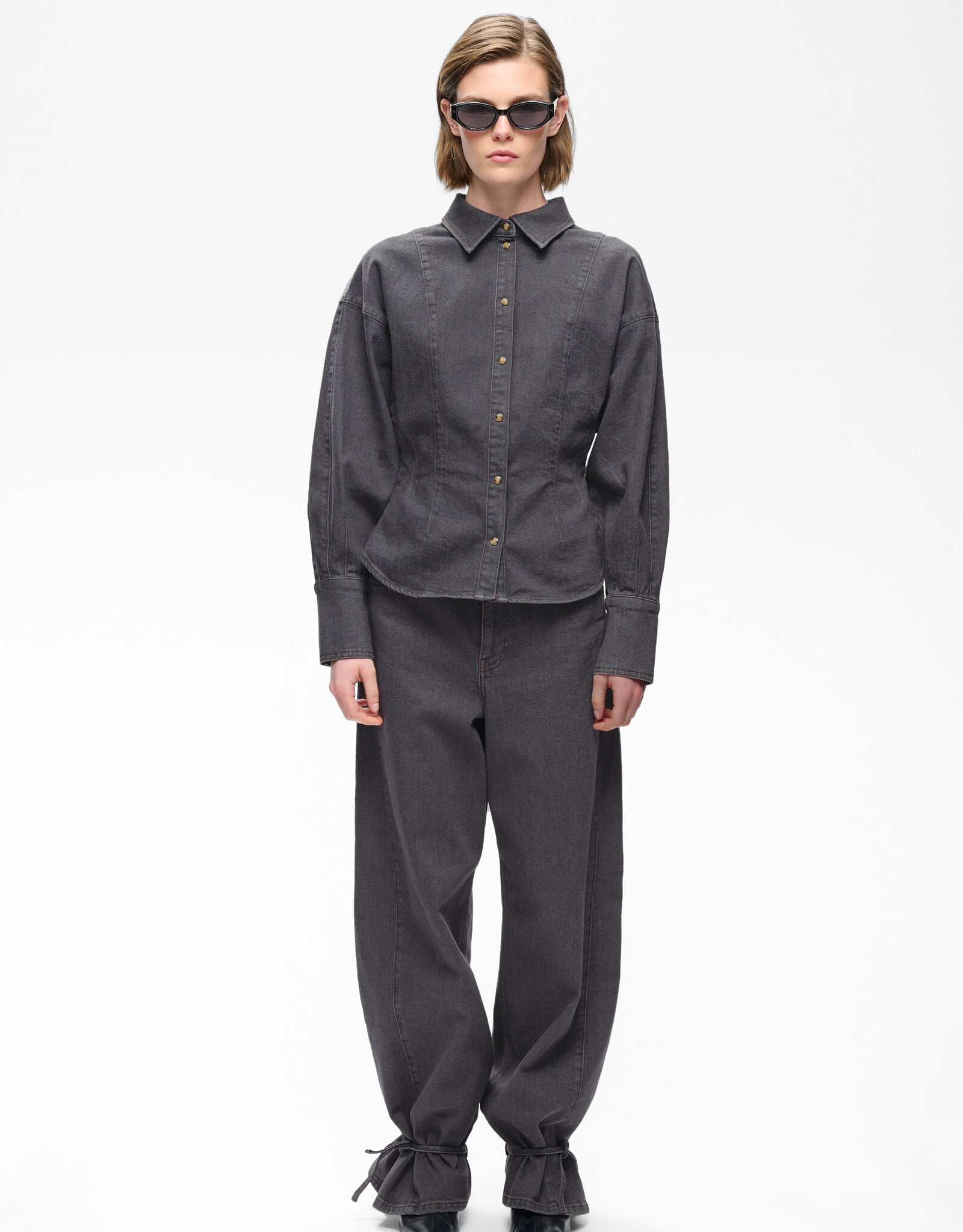 InWear Haruki Fitted Shirt Medium Grey