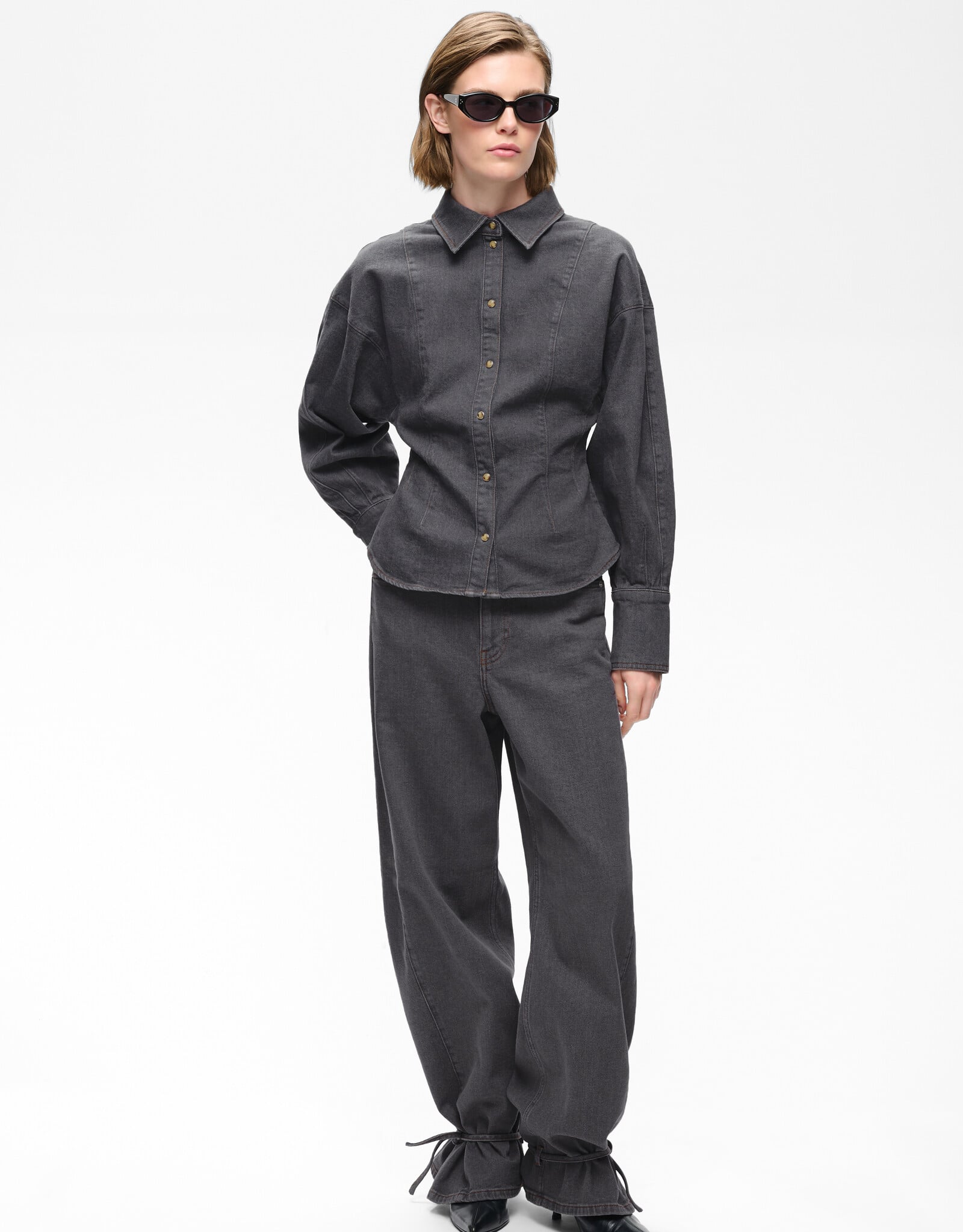 InWear Haruki Fitted Shirt Medium Grey