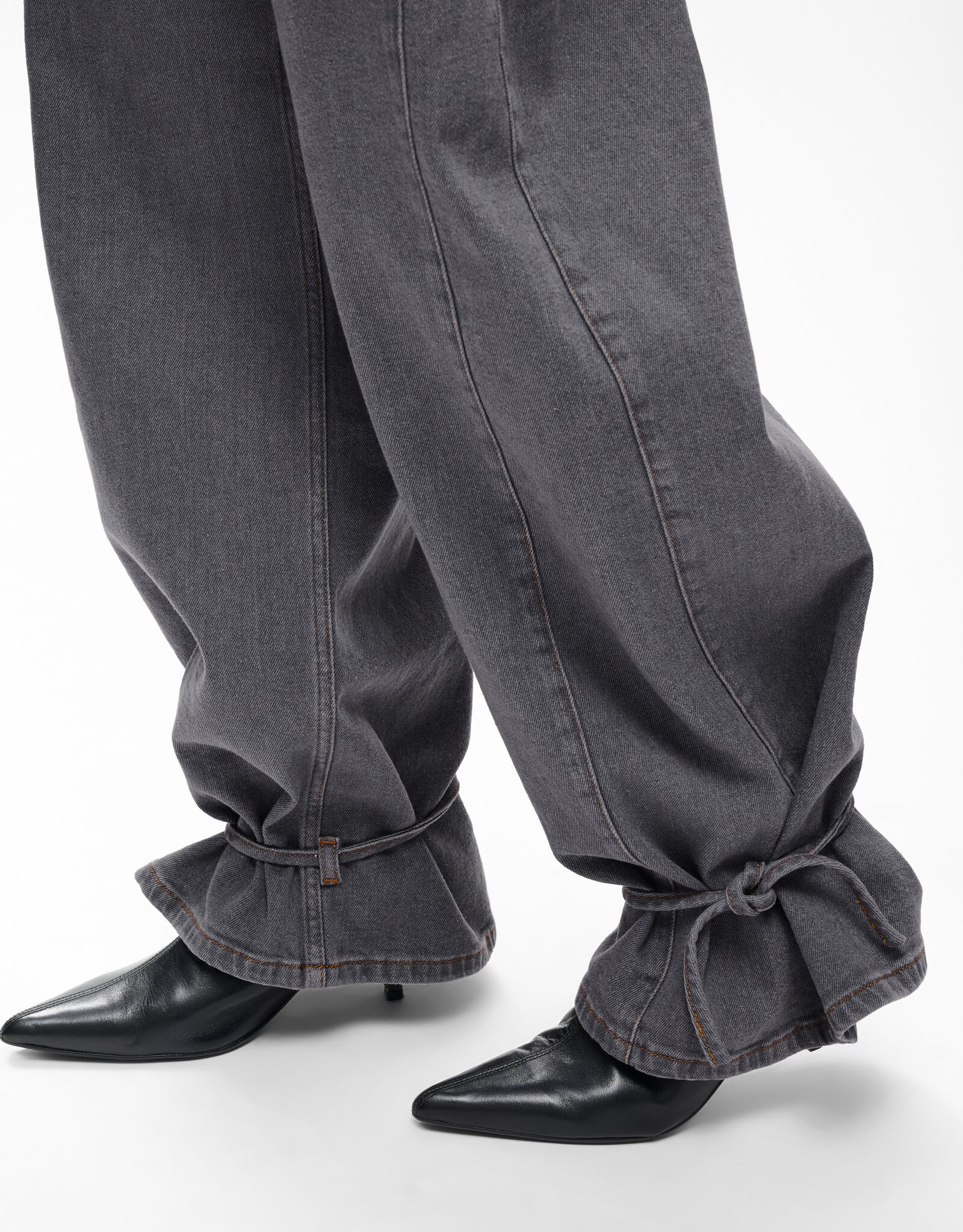 InWear Haruki Wide Jeans Medium Grey