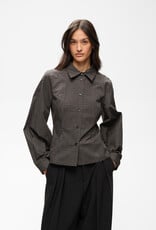 InWear Milles Fitted Shirt Black Graphite