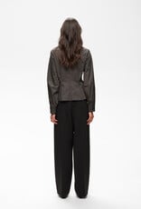 InWear Milles Fitted Shirt Black Graphite