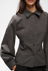 InWear Milles Fitted Shirt Black Graphite