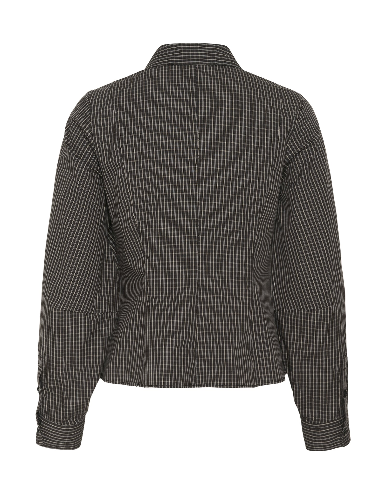 InWear Milles Fitted Shirt Black Graphite