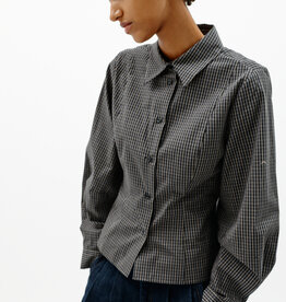 InWear Milles Fitted Shirt Black Graphite