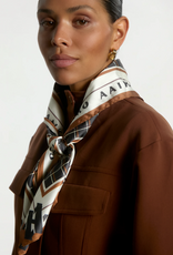 Aaiko Scarf Dark Mocha
