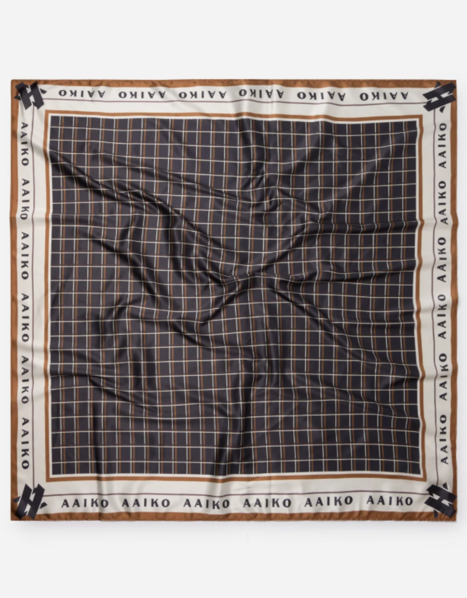 Aaiko Scarf Dark Mocha