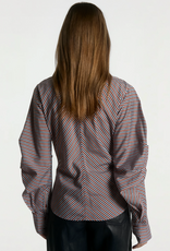 Aaiko Isabel Stripe Blouse Fudge