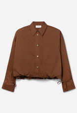 Aaiko Mikkie Strass Blouse Sorrel Horse