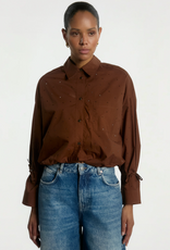 Aaiko Mikkie Strass Blouse Sorrel Horse