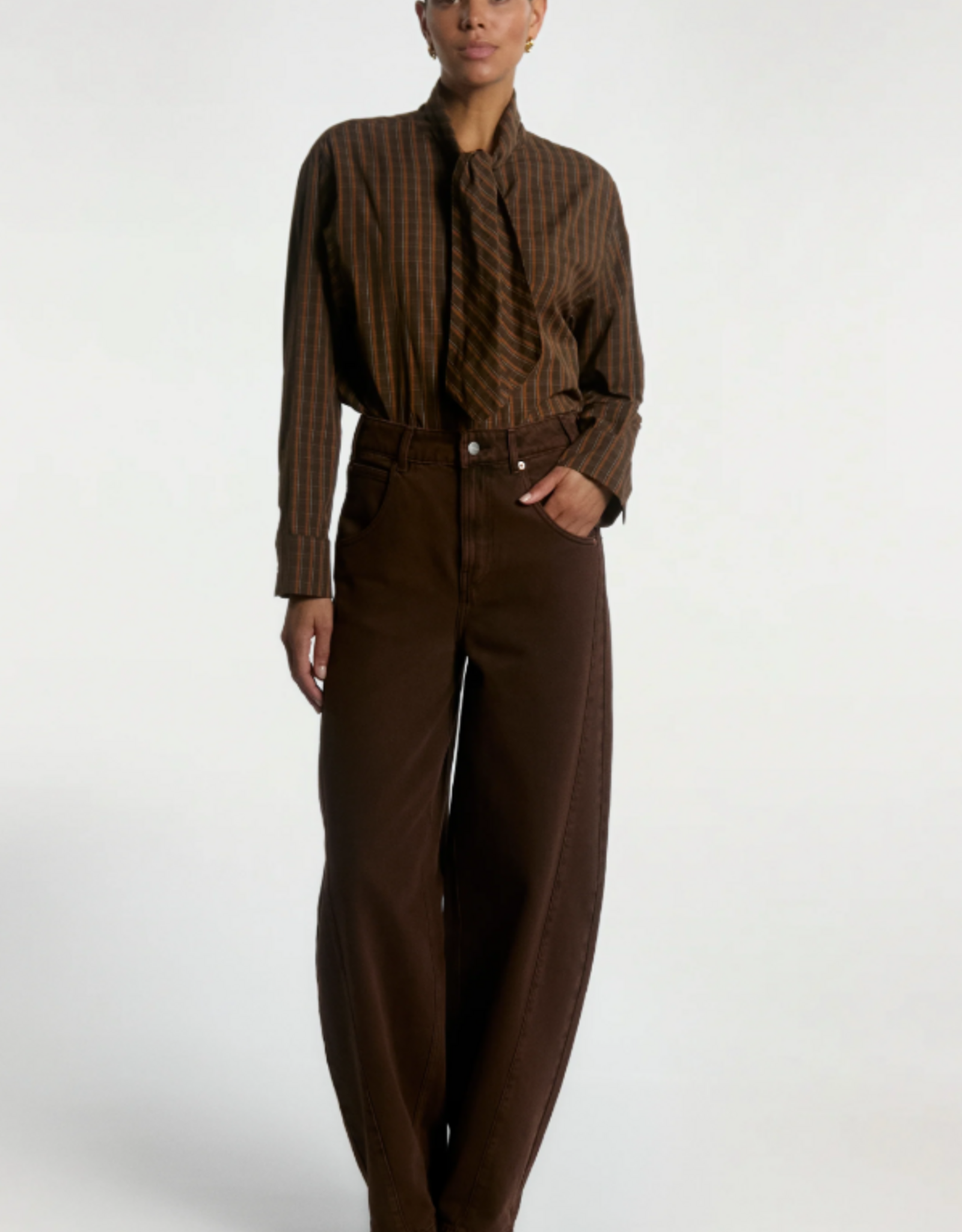 Aaiko Janesse Blouse Fudge