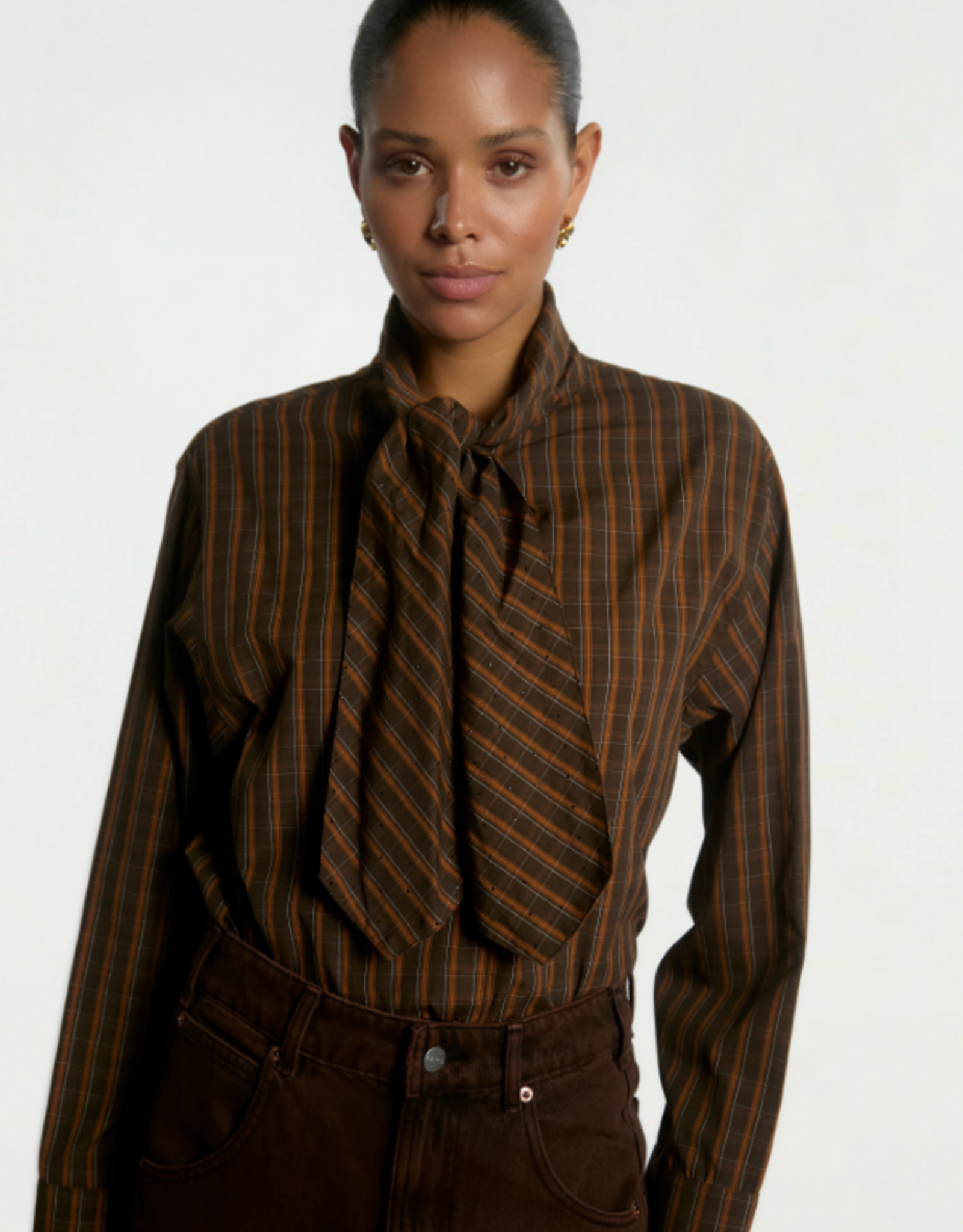 Aaiko Janesse Blouse Fudge