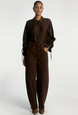 Aaiko Marel Blouse Dark Mocha