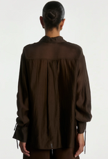 Aaiko Marel Blouse Dark Mocha