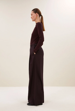 By Bar Leya Melange Stripe Top Pecan
