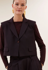 By Bar Bobi Gilet Dark Wine