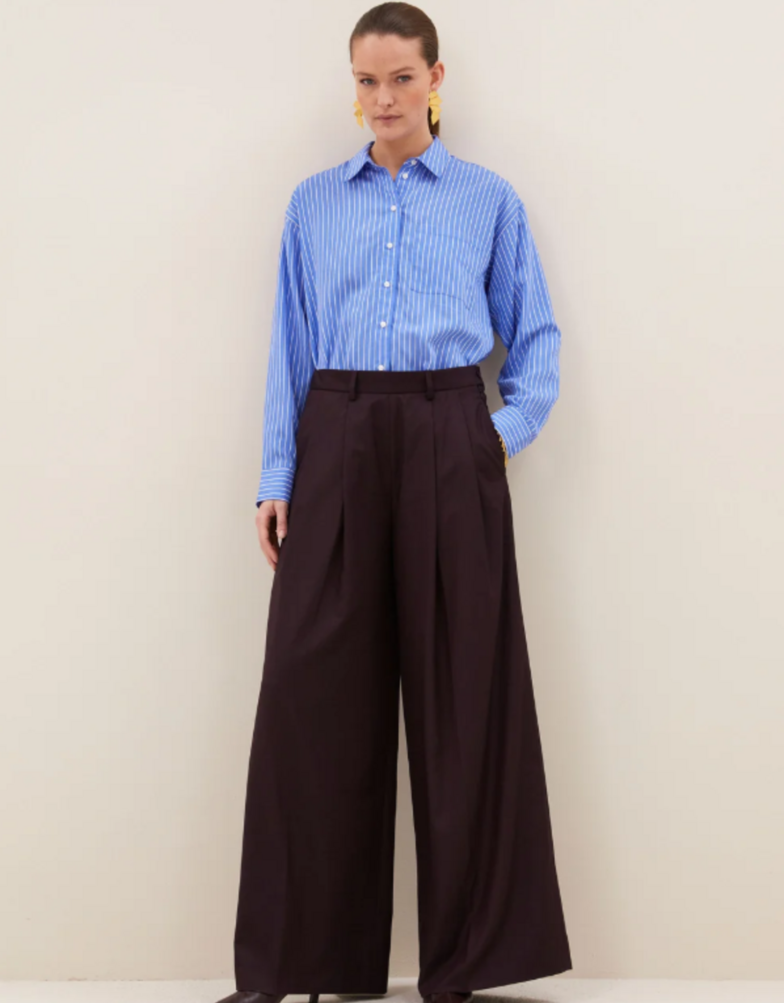 By Bar Sef Pants Dark Wine