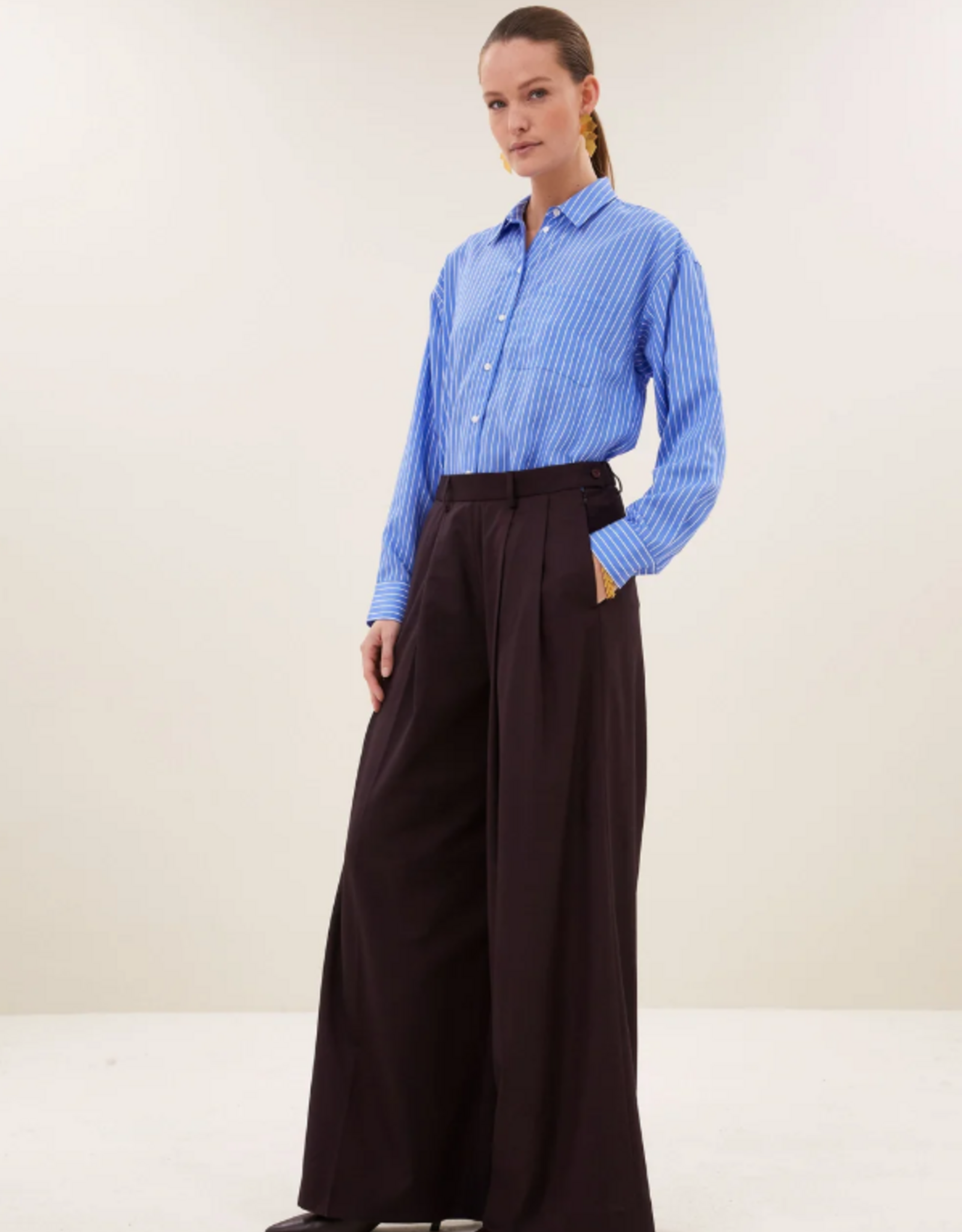 By Bar Sef Pants Dark Wine