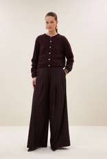 By Bar Cleo Cardigan Deep Wine