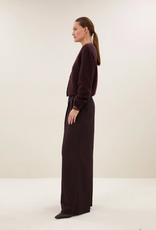 By Bar Cleo Cardigan Deep Wine