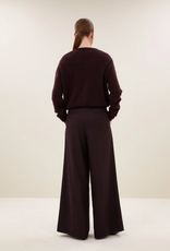 By Bar Cleo Cardigan Deep Wine