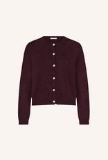 By Bar Cleo Cardigan Deep Wine
