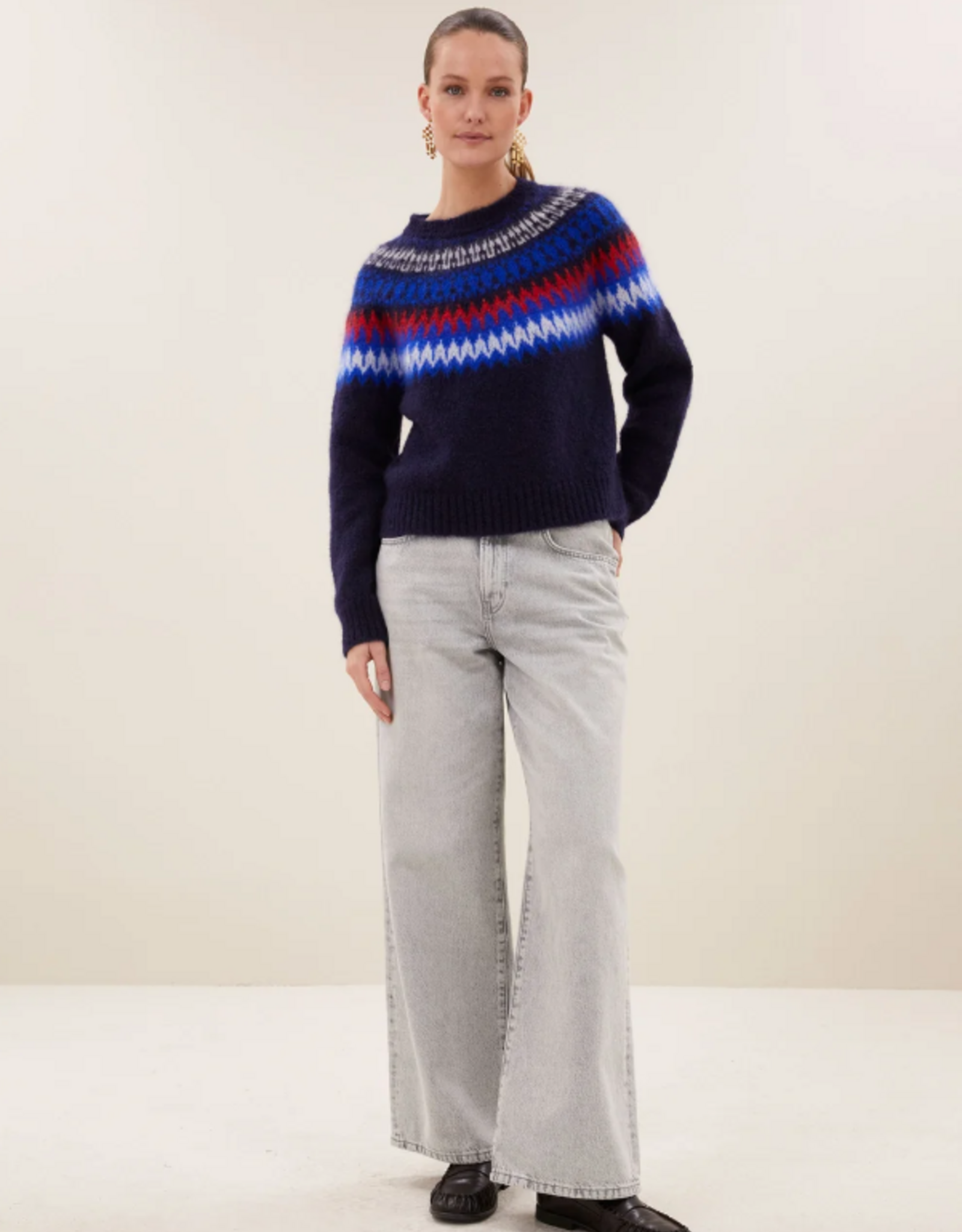 By Bar Jackie Pullover Midnight