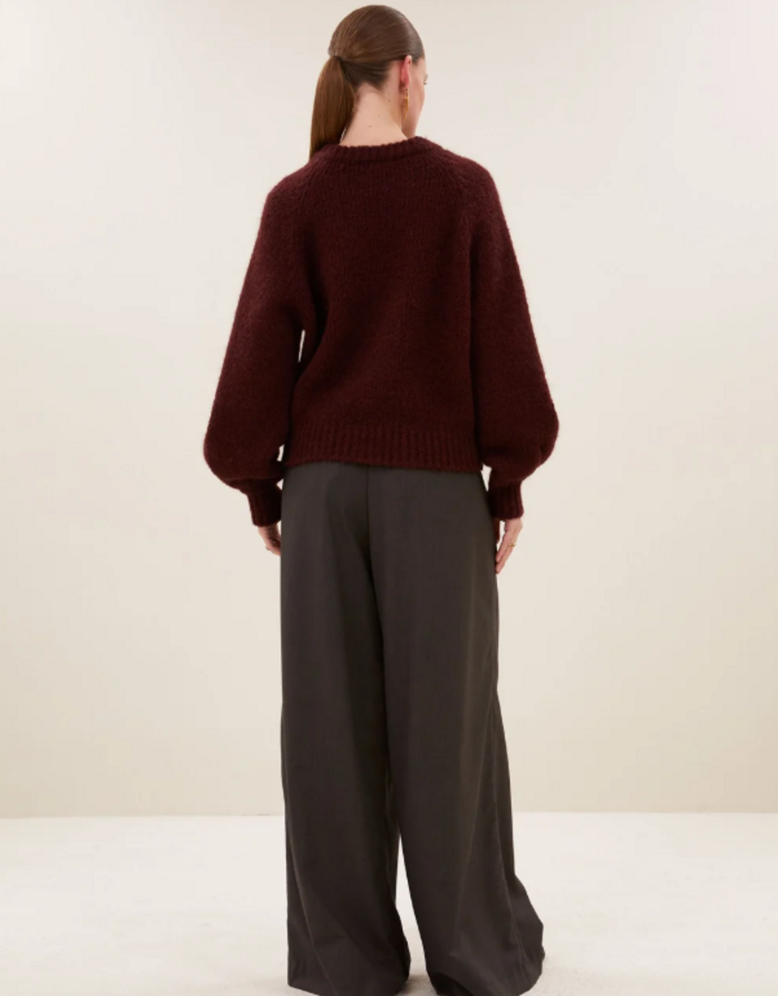 By Bar Sef Pants Dark Brown
