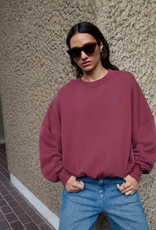 By Bar Malyn Logo Sweater Burgundy Crush