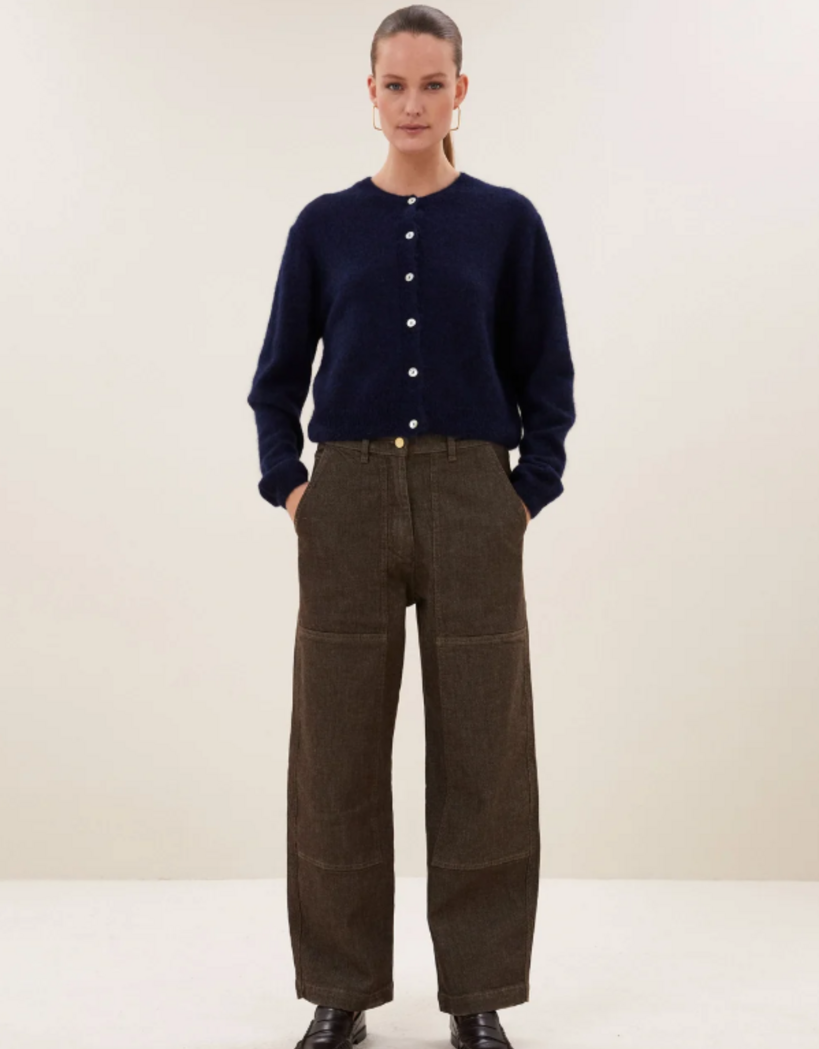 By Bar Jenna Worker Jeans Dark Brown