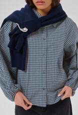 My Essential Wardrobe Ilse Balloon Sleeve Shirt Douglas Green