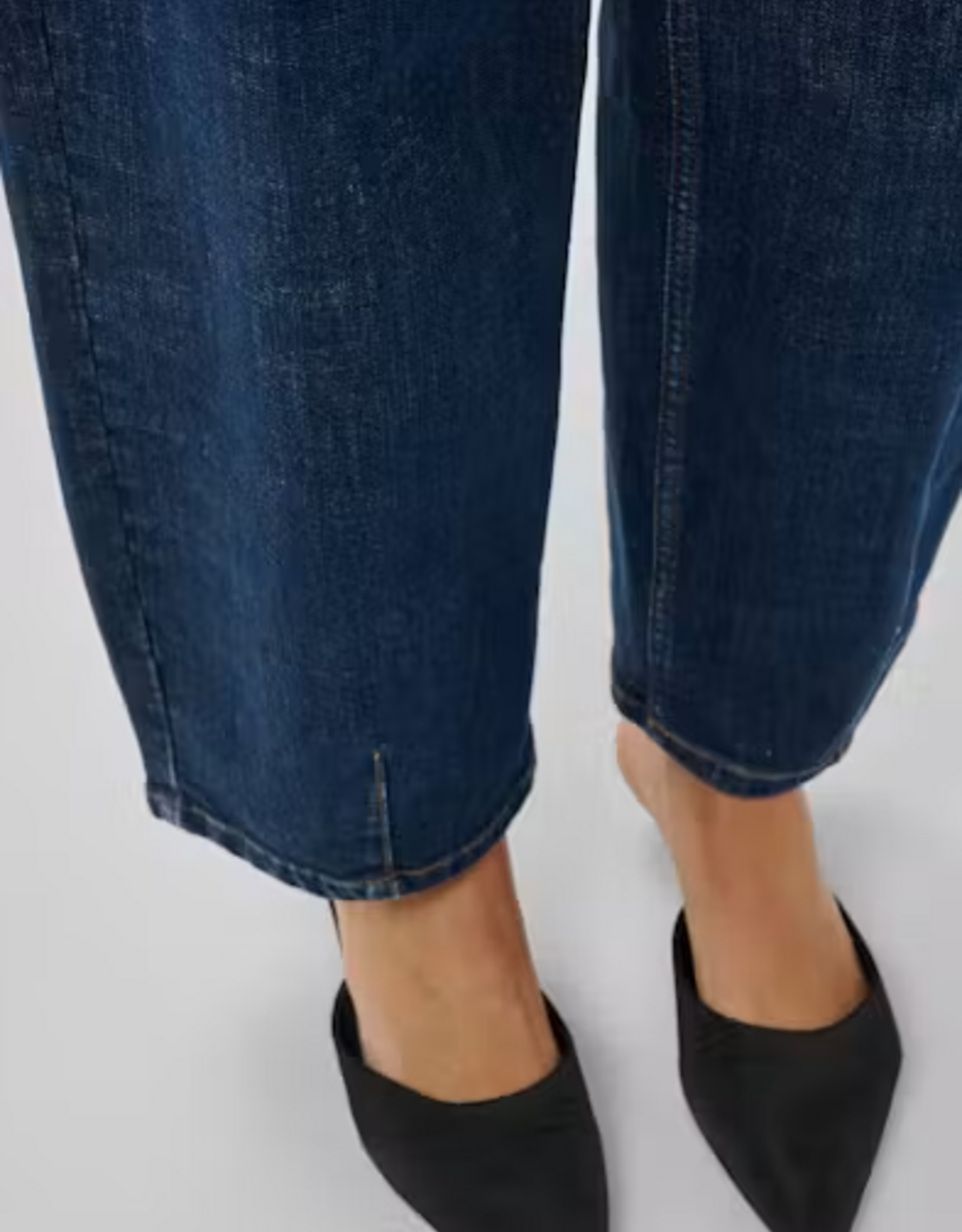 My Essential Wardrobe Lucy 187 High Barrel Dark Blue Unwash L29