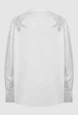 Cph Muse 211484 Shirley Lace Detail Shirt Bright White