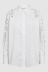 Cph Muse 211484 Shirley Lace Detail Shirt Bright White
