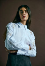 Cph Muse 211484 Shirley Lace Detail Shirt Bright White