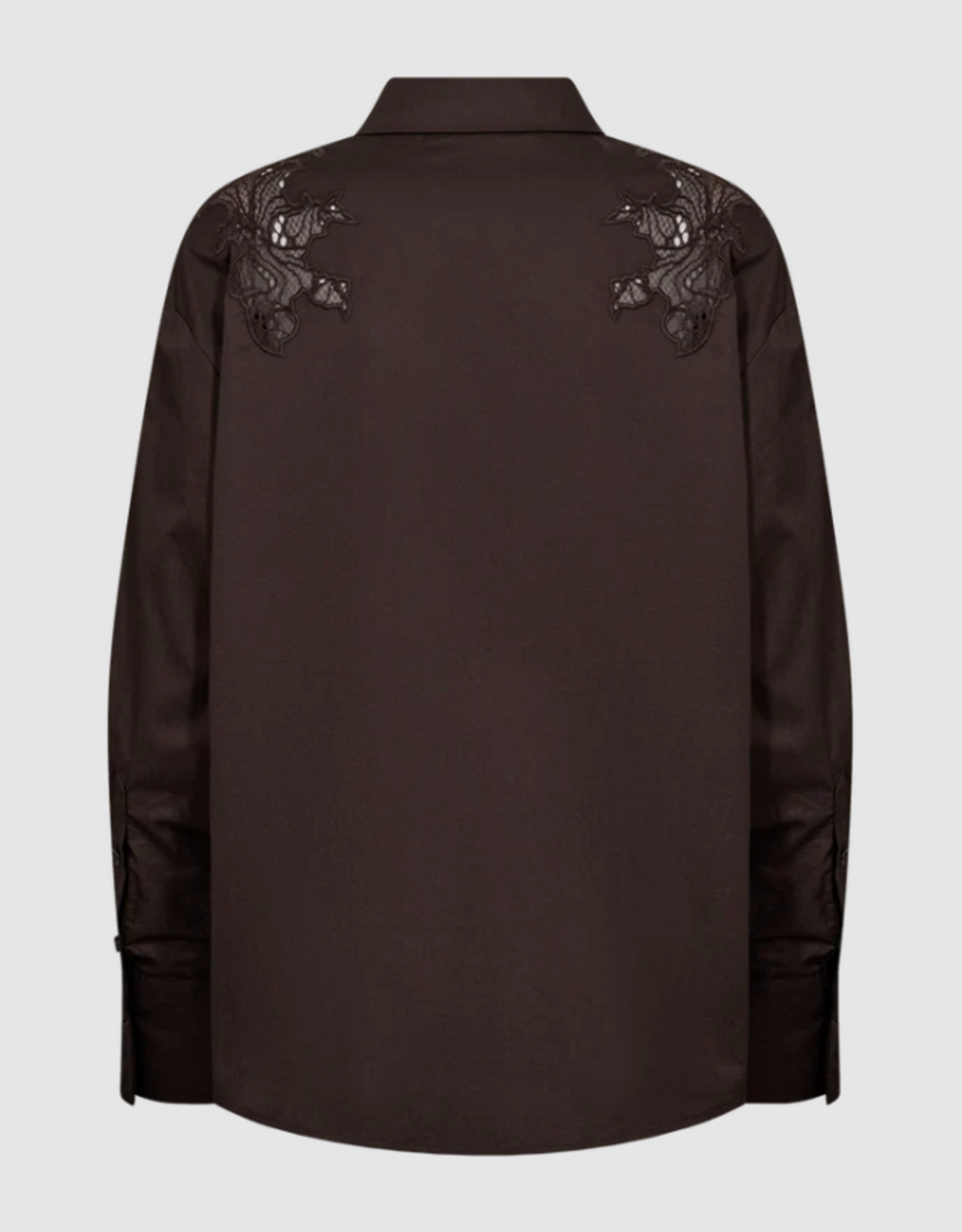 Cph Muse 211484 Shirley Lace Detail Shirt Mulch