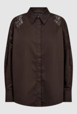 Cph Muse 211484 Shirley Lace Detail Shirt Mulch