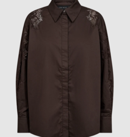 Cph Muse 211484 Shirley Lace Detail Shirt Mulch