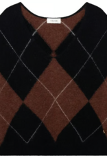 Aaiko Emmy Jacquard Spencer Fudge