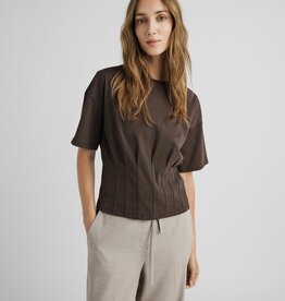 Moss Copenhagen Kadance Tee Hot Fudge